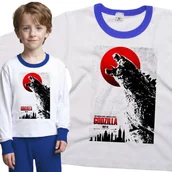 Piżamy dla dziewczynek - Piżama dziecięca Godzilla Japoński Potwór 86/92 - VoloDonum - miniaturka - grafika 1