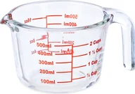 Dzbanki i imbryki - relaxdays Dzbanek z miarką szklany 500 ml - miniaturka - grafika 1