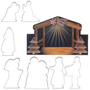 Orion WYKRAWACZE ŚWIĄTECZNE BETLEJEM SZOPKA 127414 - Formy do ciast - miniaturka - grafika 1