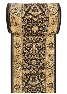 Brązowy elegancki chodnik dywanowy na metry Z1-D00 - Wycieraczki Brązowy elegancki chodnik dywanowy na metry Z1-D00 - Wycieraczki - miniaturka - grafika 1