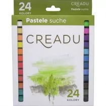 Pastele Suche 24 Kolory Creadu - Przybory szkolne - miniaturka - grafika 1