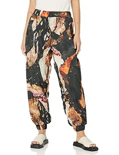 Desigual Damskie spodnie na co dzień, czarny, M - Spodnie damskie - miniaturka - grafika 1