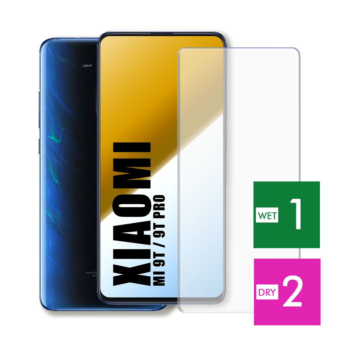 WZMOCNIONE SZKŁO DO XIAOMI MI 9T 9T PRO SZYBKA HARTOWANE 9H JAKOŚĆ