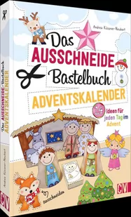 Das Ausschneide-Bastelbuch Adventskalender - Pozostałe książki - miniaturka - grafika 1