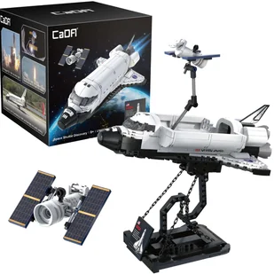 Klocki Konstrukcyjne Cada NASA wystawa odkrywacz kosmiczny Space Shuttle Discovery 475 elementów - Klocki - miniaturka - grafika 1