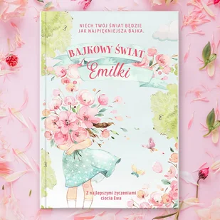Książka Bajki Prezent dla dziecka, Dziewczynka z kwiatami 215str PERSONALIZOWANA - Książki edukacyjne - miniaturka - grafika 1
