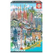 Puzzle - Educa Puzzle 200 Elementów Barcelona - miniaturka - grafika 1