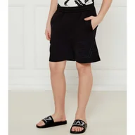 Spodnie i spodenki dla chłopców - EA7 Szorty Modern fit - miniaturka - grafika 1