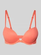Biustonosze - Biustonosz push up z regulowanymi ramiączkami model ‘PERFECTLY FIT’ - miniaturka - grafika 1