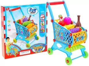 Wózek sklepowy koszyk Na Zakupy akcesoria ZA1584 - Zabawy w naśladowanie dorosłych - miniaturka - grafika 1