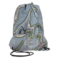 Plecaki - TOTTO Plecak Sportowy Liny Drukowane Dinozaury - Curvi STANDARDOWY ROZMIAR, Szary, ESTÁNDAR, PASKI - miniaturka - grafika 1