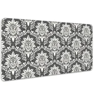 Podkładki na biurko - Duża mata na biurko Damasceński wzór vintage 100x50 cm - miniaturka - grafika 1