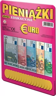 Adamigo Pieniądze Edukacyjne Euro+ bilon G-4805 - Akcesoria do gier planszowych - miniaturka - grafika 2