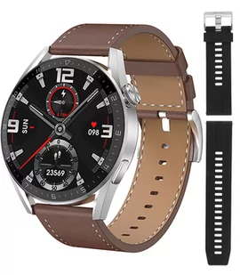 Hagen HC15 Brązowo-srebrny - Smartwatch - miniaturka - grafika 1