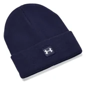 Czapki damskie - Czapka zimowa Under Armour Halftime Cuff Granatowa - miniaturka - grafika 1