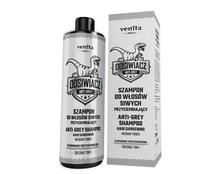 VENITA Men Szampon przyciemniający do włosów siwych - średnie tony 200ml - Szampony do włosów - miniaturka - grafika 2