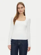 Bluzki damskie - Gap Bluzka 637795-02 Biały Regular Fit - miniaturka - grafika 1