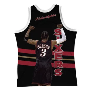 Mitchell & Ness Koszulka bezrękawnik NBA Philadelphia 76ers Allen Iverson - Koszykówka - miniaturka - grafika 1