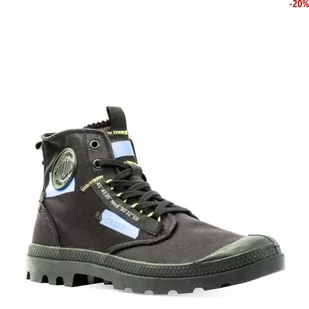 Buty Palladium PAMPA HI RE-CRAFT Black/Blue 77220-005 - Moda i Uroda OUTLET - miniaturka - grafika 1