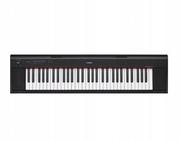 Instrumenty klawiszowe - Yamaha NP-12B - keyboard instrument klawiszowy czarny - miniaturka - grafika 1