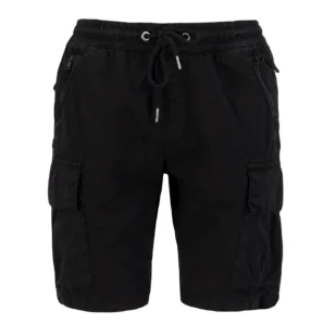 Spodenki Alpha Industries Ripstop Jogger Short 106250 03 - Czarne RATY 0% | PayPo | GRATIS WYSYŁKA | ZWROT DO 100 DNI - Odzież taktyczna i umundurowanie - miniaturka - grafika 1