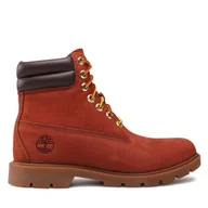 Botki męskie - Trapery Timberland 6in Wr Basic TB0A2853V17 Pomarańczowy - miniaturka - grafika 1