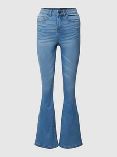 Jeansy rozkloszowane o kroju skinny fit z 5 kieszeniami model ‘SALLIE’ - Spodnie damskie - miniaturka - grafika 1