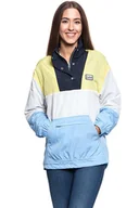 Kurtki damskie - Damska Kurtka Przejściowa Lee Windbreaker Ecru L56Ayolo-S - miniaturka - grafika 1