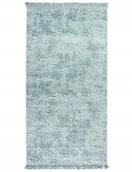 Dywany - MULTI-DECOR Dywan Prestige turkusowy 80 x 150 cm z frędzlami - miniaturka - grafika 1