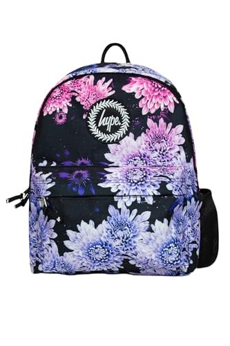 Hype Dziecięcy plecak unisex, kwiatowy, wielokolorowy, jeden rozmiar, multi, Rozmiar uniwersalny
