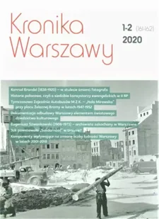 praca zbiorowa Kronika Warszawy 1-2 (161-162) 2020 - Czasopisma - miniaturka - grafika 3