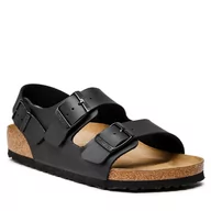 Sandały damskie - Birkenstock Sandały Milano 034791 Schwarz - miniaturka - grafika 1