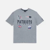 Koszulki męskie - NFL Games Collegiate koszulka oversize New England Patriots HGR - miniaturka - grafika 1
