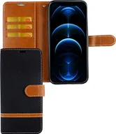 Etui i futerały do telefonów - Etui na telefon komórkowy Apple iPhone 12 Mini Pokrowiec na kartę Czarny - miniaturka - grafika 1
