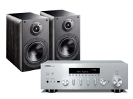 Zestawy stereo - Yamaha R-N600A (srebrny) + Nota 260 (czarny) - miniaturka - grafika 1