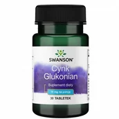 Suplementy diety - Cynk (glukonian) 30 mg (30 tabl.) - miniaturka - grafika 1