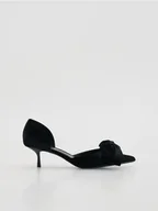 Czółenka - Reserved - Czółenka z kokardami - czarny - miniaturka - grafika 1