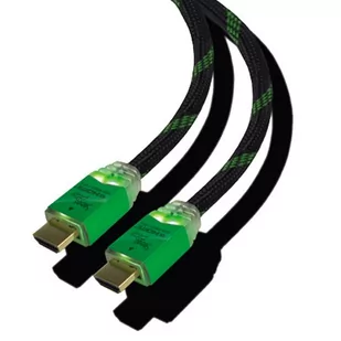 SteelPlay Kabel  HDMI HDMI 2m zielony 1866-uniw 1866-uniw - Kable - miniaturka - grafika 2