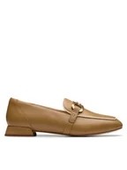 Półbuty damskie - Clarks Lordsy Ubree15 Lily 26181333 Brązowy - miniaturka - grafika 1