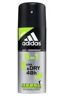 adidas 6in1 Cool & Dry 48h 150ml - Dezodoranty i antyperspiranty męskie - miniaturka - grafika 1