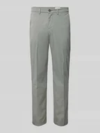 Spodnie męskie - Chinosy o kroju slim fit w kant model ‘Jorck’ - miniaturka - grafika 1