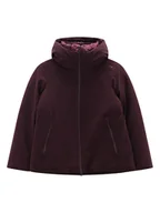 Kurtki damskie - Jeanne Baret Dwustronna kurtka zimowa "Sava" w kolorze fioletowym - miniaturka - grafika 1