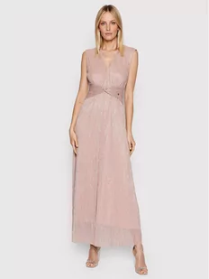 Rinascimento Sukienka wieczorowa CFC0107446003 Różowy Regular Fit - Sukienki - miniaturka - grafika 1