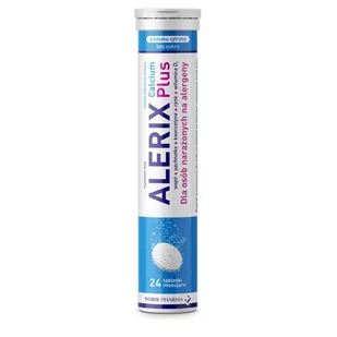 ALERIX Calcium Plus, 24tabl. musujące - Witaminy i minerały - miniaturka - grafika 1