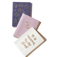 Notesy i bloczki - Zestaw 3 notatników - Mystic | DESIGNWORKS INK - miniaturka - grafika 1