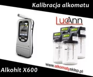 Akcesoria do alkomatów - Kalibracja alkomatu Alkohit X600 - miniaturka - grafika 1