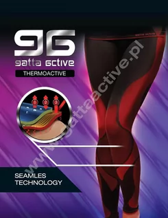 Legginsy - LEGGINSY GATTA GAT THERMO WOMEN - grafika 1