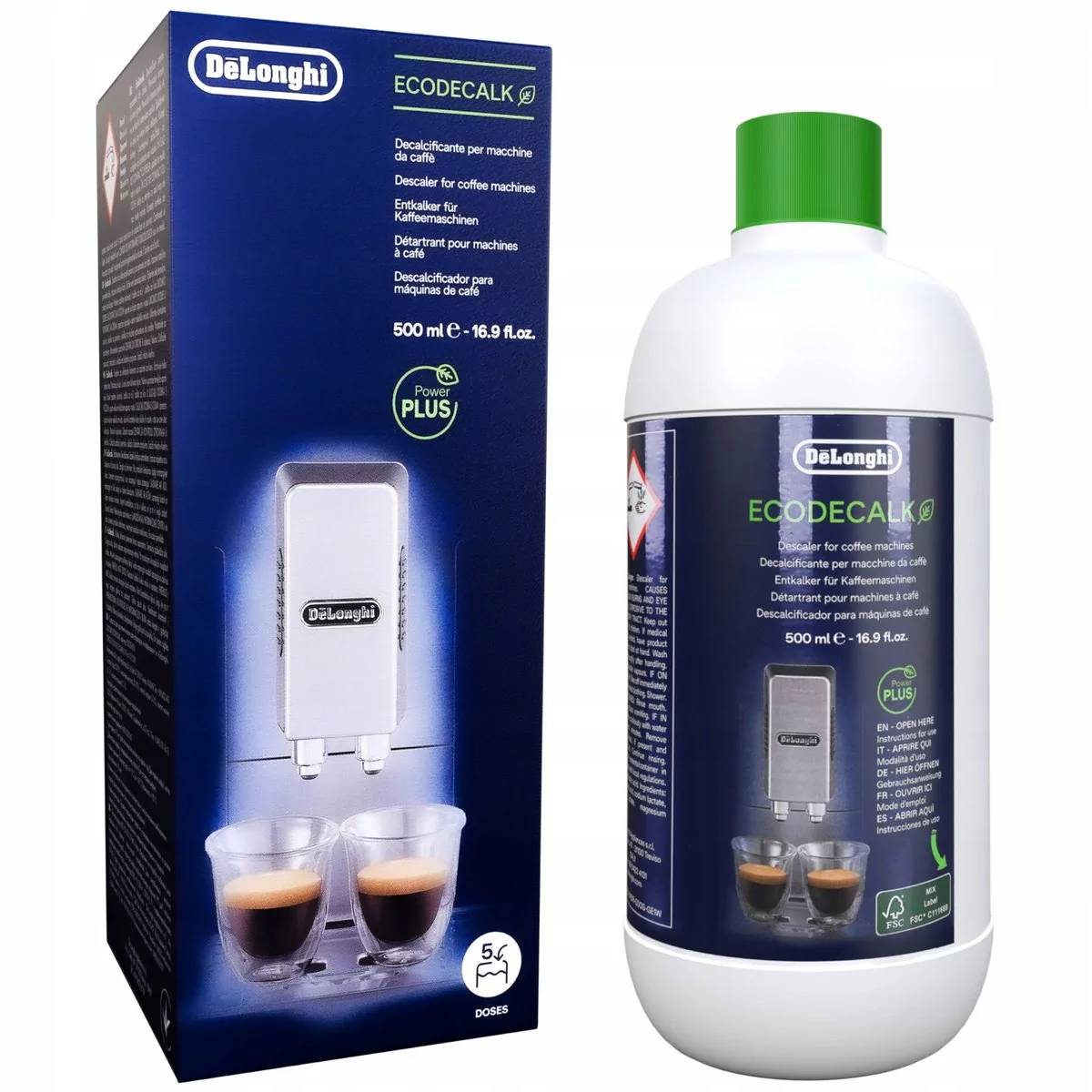 ODKAMIENIACZ ekspresów De Longhi EcoDecalk 100ml