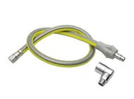 Akcesoria i części do kuchenek i piekarników - LECHAR Przyłącze gazowe 1.5 m FPG1-Z-1/2x1500 - miniaturka - grafika 1