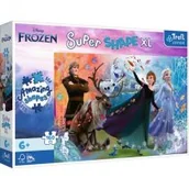 Puzzle - Puzzle 160 Super Shape XL Disney Frozen TREFL - miniaturka - grafika 1